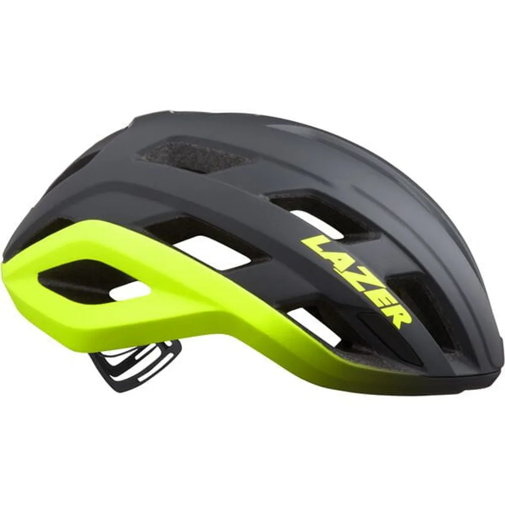 uPRISE Bikes Lazer Strada KinetiCore Road Helmet - Flash Yellow | Price match, 365 day return s, 18-Month Warranty, Finance Available & Free UK Delivery