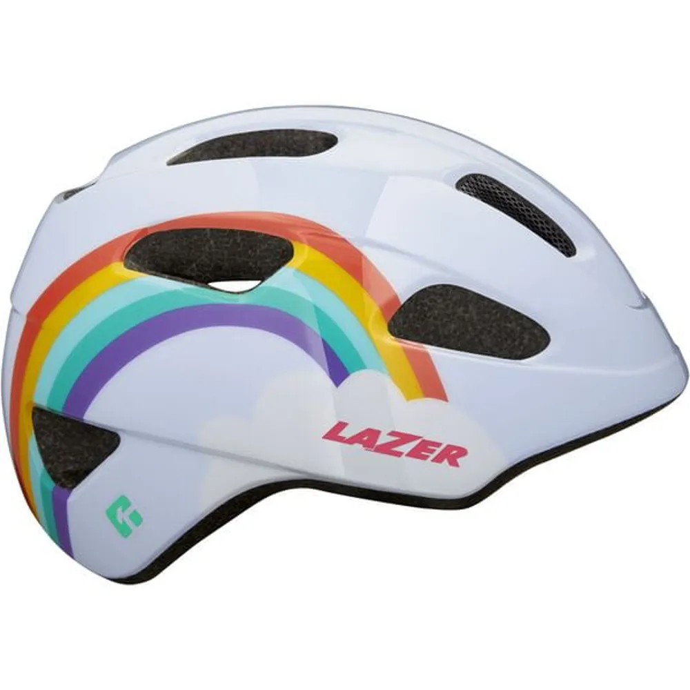 uPRISE Bikes Lazer PNut KinetiCore Kids Helmet - 46-50cm - Rainbow | Price match, 365 day return s, 18-Month Warranty, Finance Available & Free UK Delivery