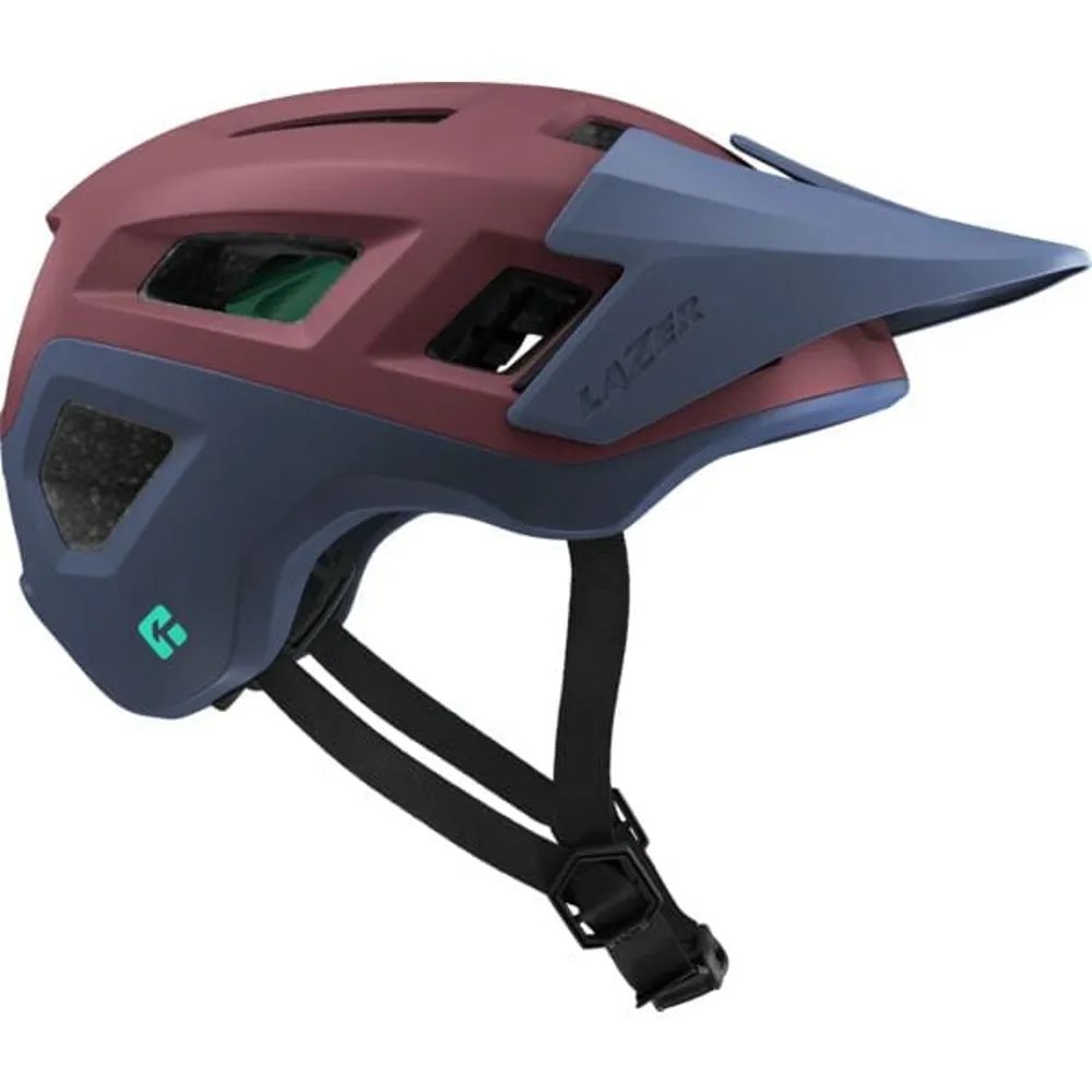 uPRISE Bikes Lazer Coyote KinetiCore MTB Helmet - Matt Cosmic Berry/Blue | Price match, 365 day return s, 18-Month Warranty, Finance Available & Free UK Delivery
