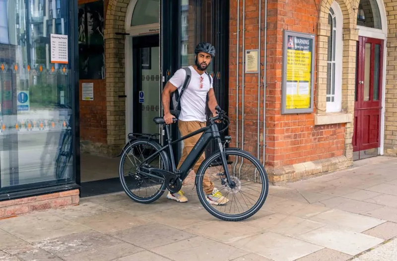 Dawes Spire 1.0 Crossbar Electric Hybrid Bike - Black-7