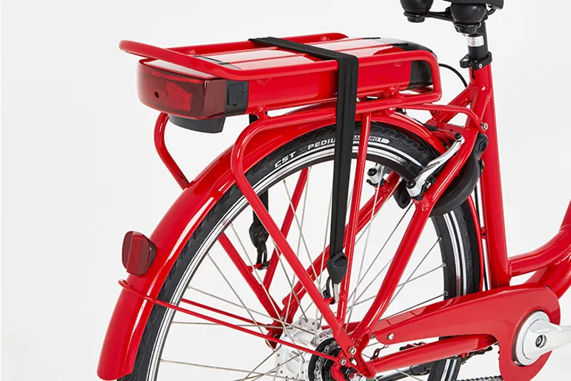 Ridgeback Electron F.H.D Unisex 2025 Electric Urban Bike - Red-4