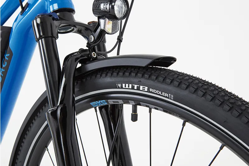 Ridgeback Arcus 2 Open Frame 2025 Electric Urban Bike - Blue-5