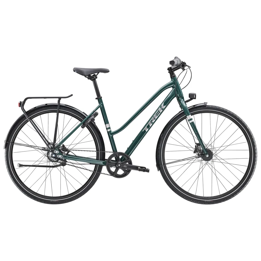 uPRISE Bikes Trek District 3 Stagger Equipped 2025 Hybrid Bike - Juniper | Price match, 365 day return s, 18-Month Warranty, Finance Available & Free UK Delivery