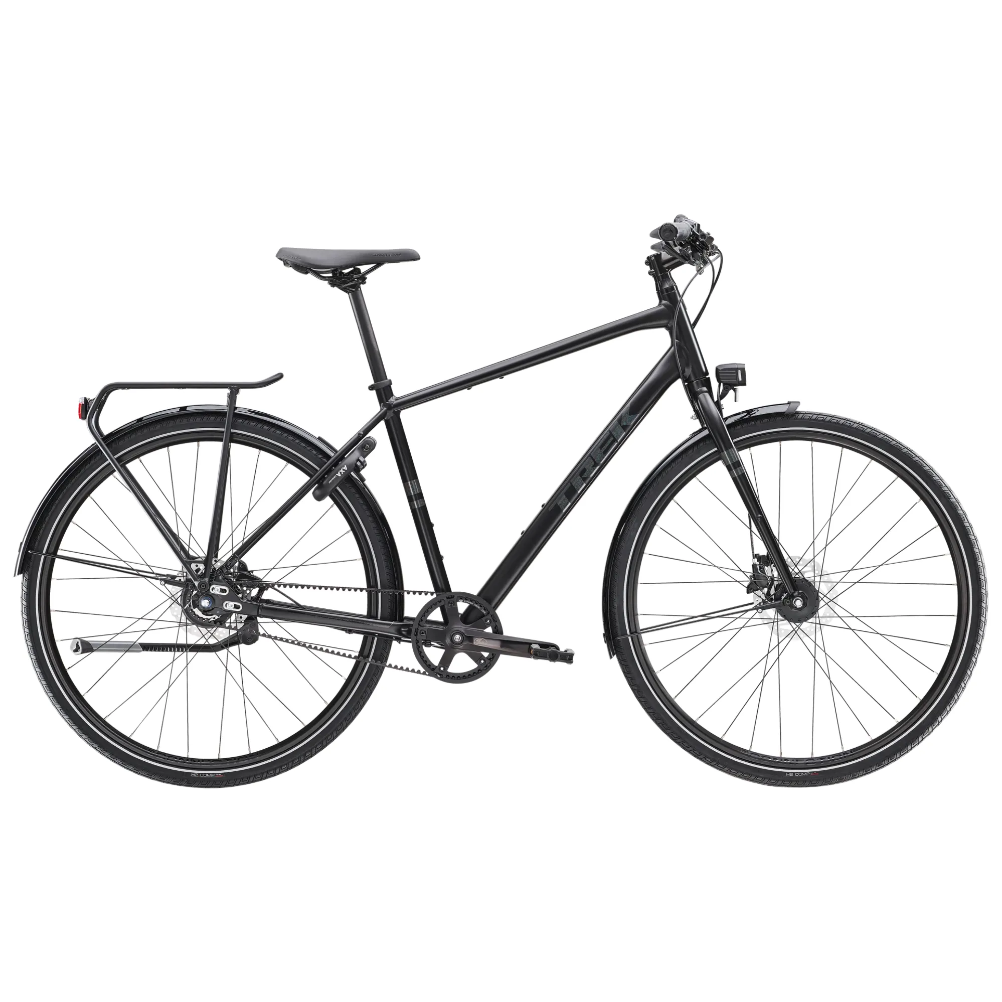 Trek District 4 Equipped 2025 Hybrid Bike Trek Black