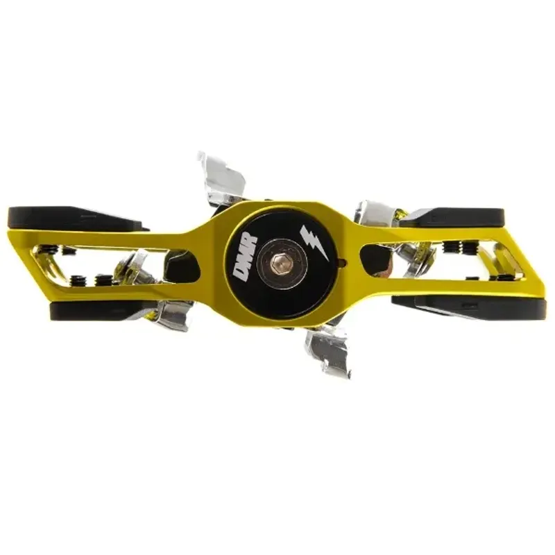 DMR V-Twin Clipless MTB Pedals - Lemon/Lime-1