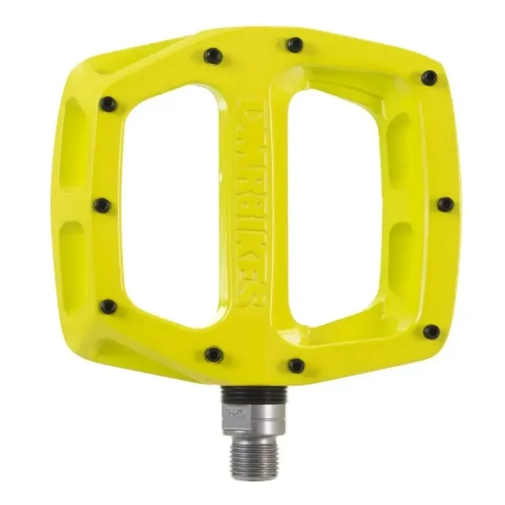uPRISE Bikes DMR V12 Flat MTB Pedals - Lemon Lime | Price match, 365 day return s, 18-Month Warranty, Finance Available & Free UK Delivery
