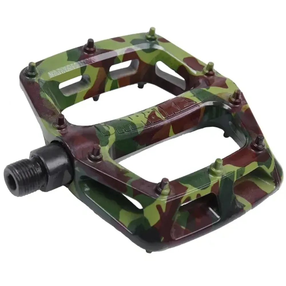 uPRISE Bikes DMR V6 Plastic Flat MTB Pedal - Camo Green | Price match, 365 day return s, 18-Month Warranty, Finance Available & Free UK Delivery