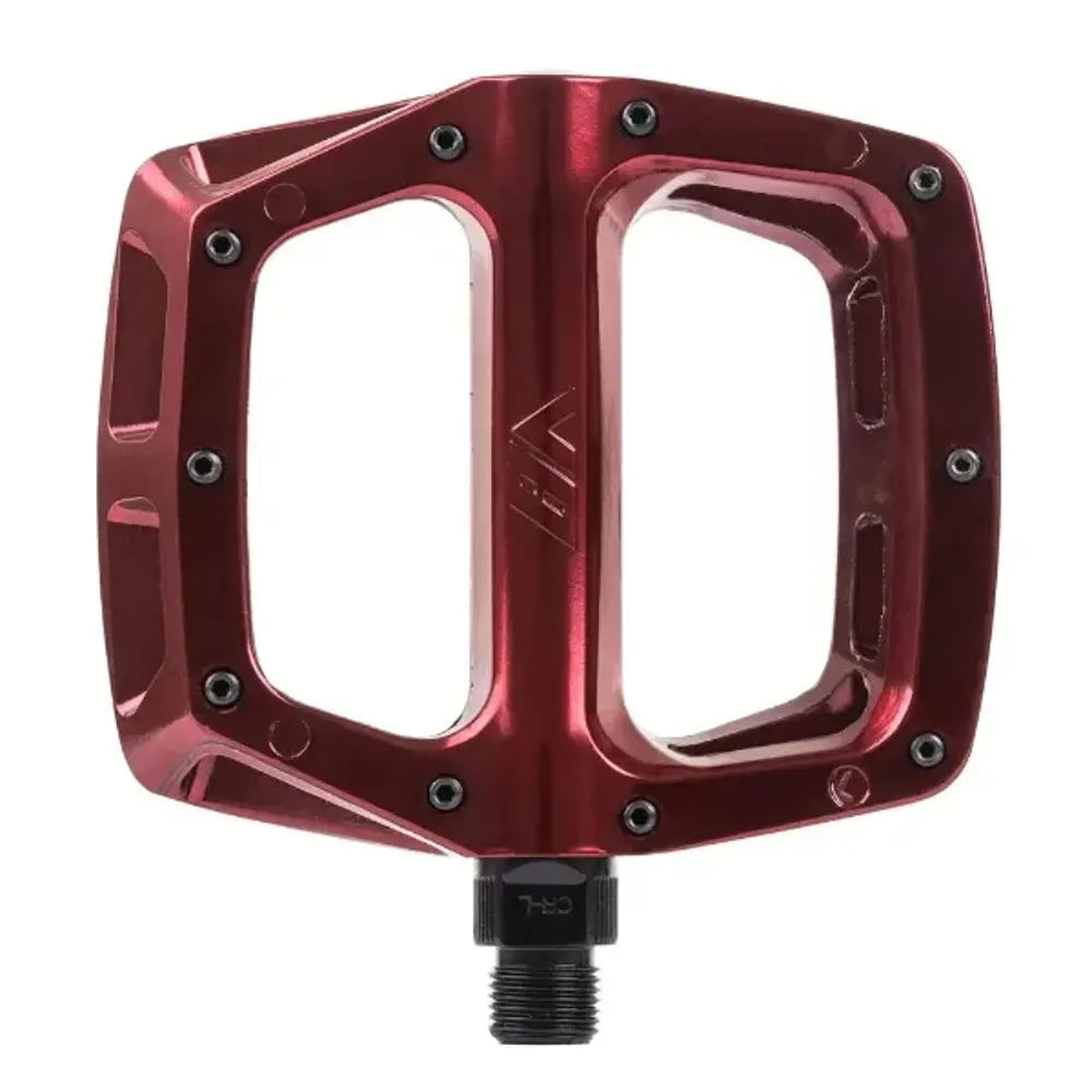uPRISE Bikes DMR V8 Flat MTB Pedals - Electric Red | Price match, 365 day return s, 18-Month Warranty, Finance Available & Free UK Delivery