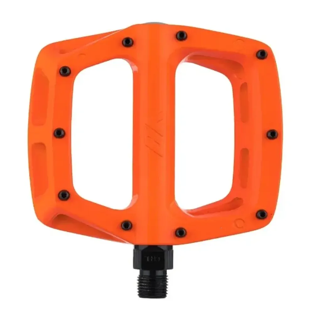 uPRISE Bikes DMR V8 Flat MTB Pedals - Highlighter Orange | Price match, 365 day return s, 18-Month Warranty, Finance Available & Free UK Delivery