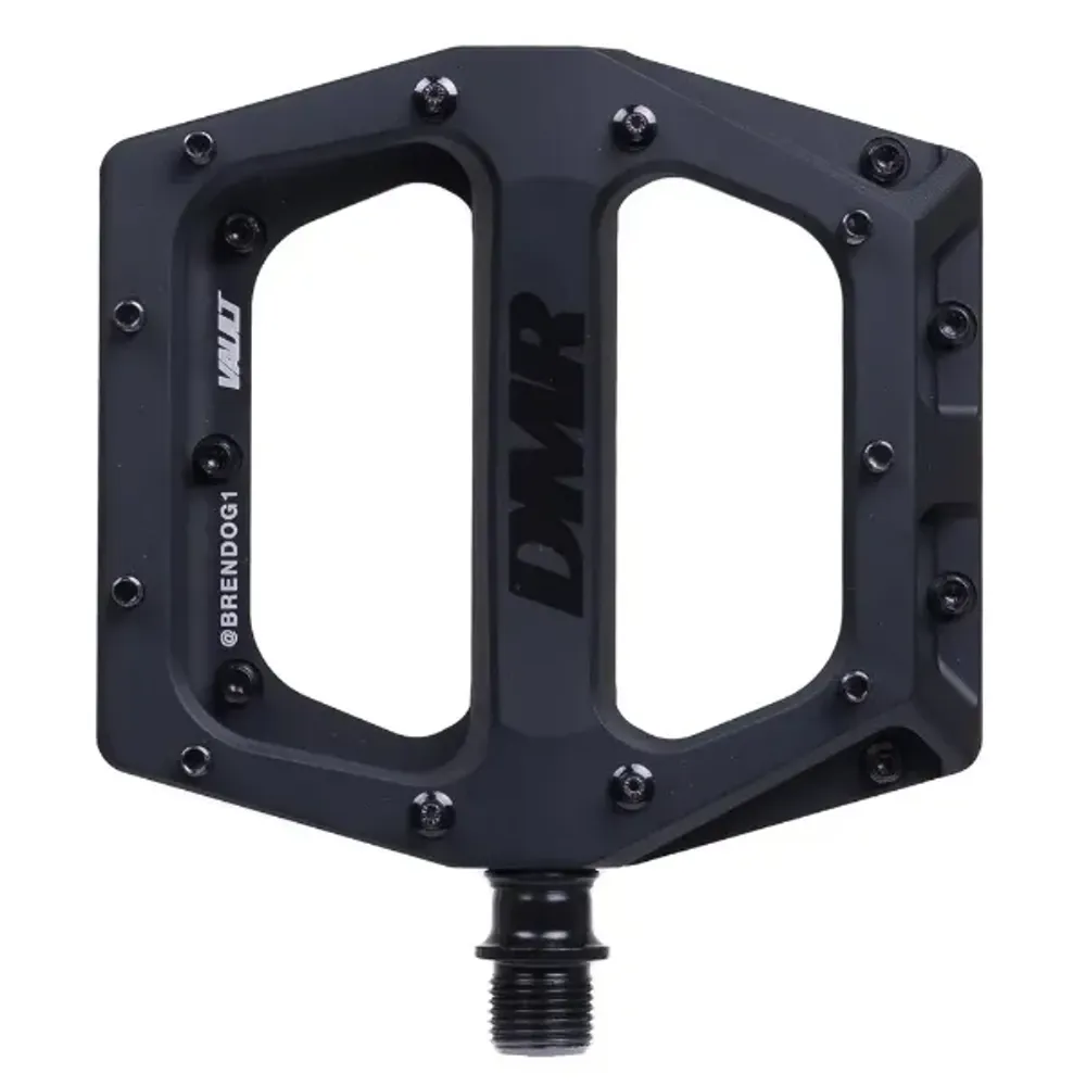 uPRISE Bikes DMR Vault Brendog Flat MTB Pedals - Black | Price match, 365 day return s, 18-Month Warranty, Finance Available & Free UK Delivery