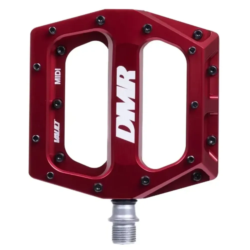 uPRISE Bikes DMR Vault Midi Flat MTB Pedals - Red | Price match, 365 day return s, 18-Month Warranty, Finance Available & Free UK Delivery