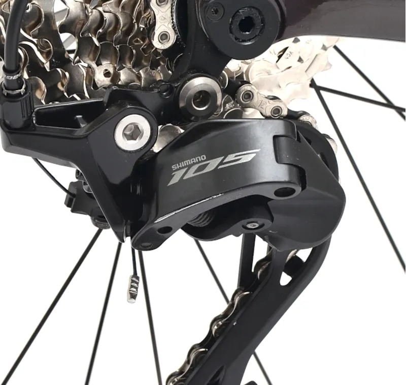 Nearly New Giant Defy Advanced 2 2024 Carbon Endurance Road Bike - Small - Tiger Red-3