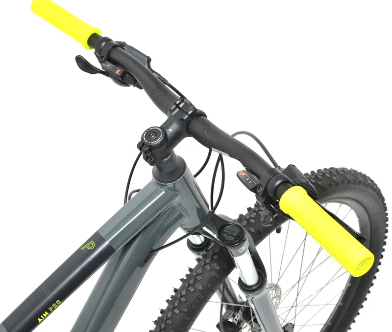 Nearly New Cube Aim Pro 27.5/29er 2024 Hardtail Mountain Bike - Medium 29er - Grey/Flashyellow-6