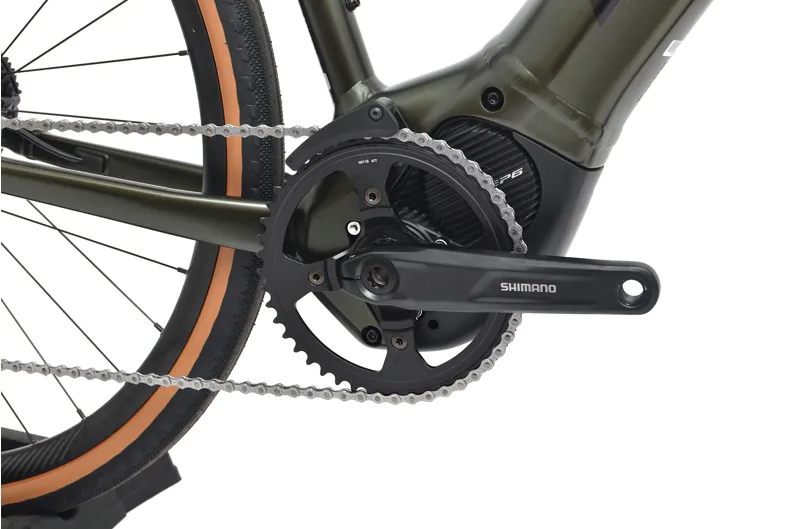 Nearly New Giant Revolt E+ 1 2024 Electric Road Bike - Large - Phantom Green-5