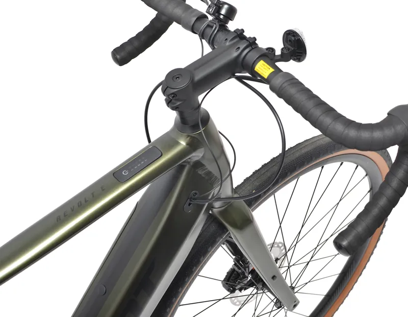 Nearly New Giant Revolt E+ 1 2024 Electric Road Bike - Large - Phantom Green-7