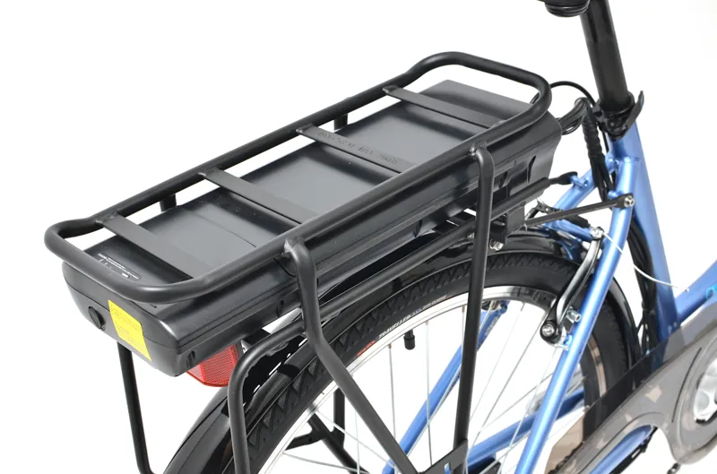 Nearly New Falcon Serene 2023 Electric Urban Hybrid Bike - Light Blue - 17 inch-4