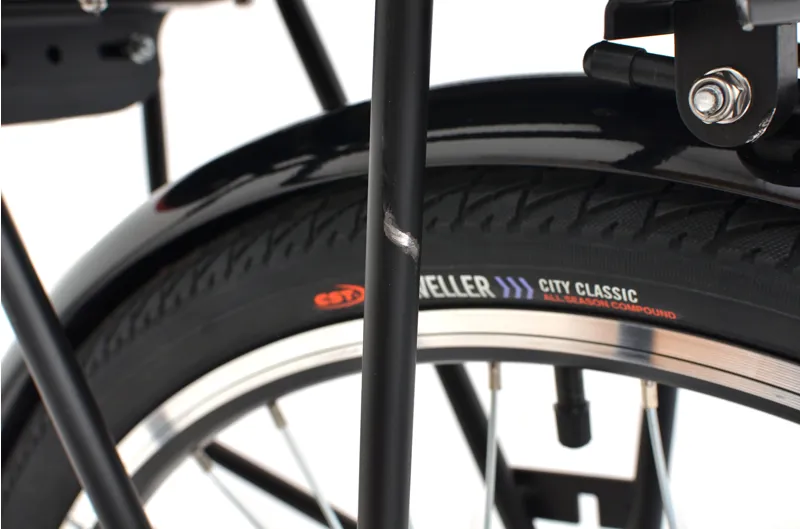 Nearly New Falcon Serene 2023 Electric Urban Hybrid Bike - Light Blue - 17 inch-2