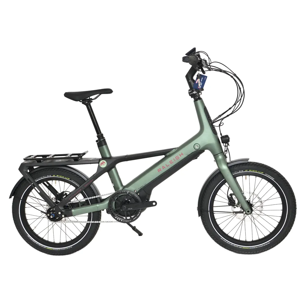 uPRISE Bikes Nearly New Raleigh Modum Electric Hybrid Bike - Green | Price match, 365 day return s, 18-Month Warranty, Finance Available & Free UK Delivery