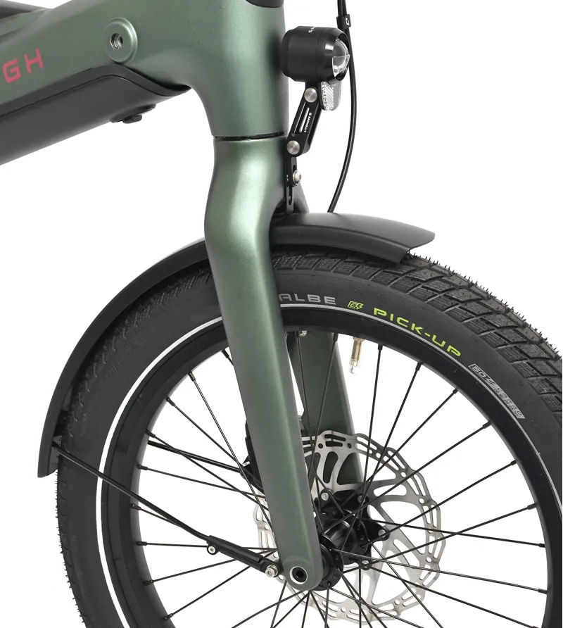 Nearly New Raleigh Modum Electric Hybrid Bike - Green-5