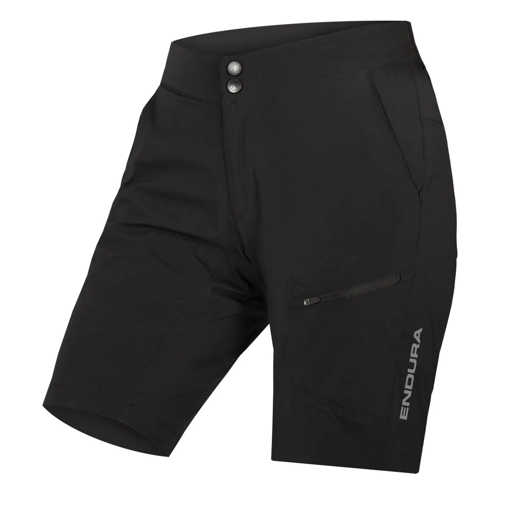 uPRISE Bikes Endura Hummvee Lite Women's Baggy Shorts with Liner - Black | Price match, 365 day return s, 18-Month Warranty, Finance Available & Free UK Delivery