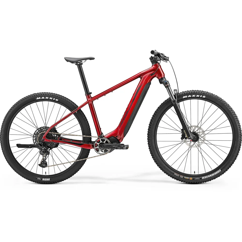 uPRISE Bikes Merida eBig Nine 675 29er Electric Mountain Bike - Red/Black | Price match, 365 day return s, 18-Month Warranty, Finance Available & Free UK Delivery