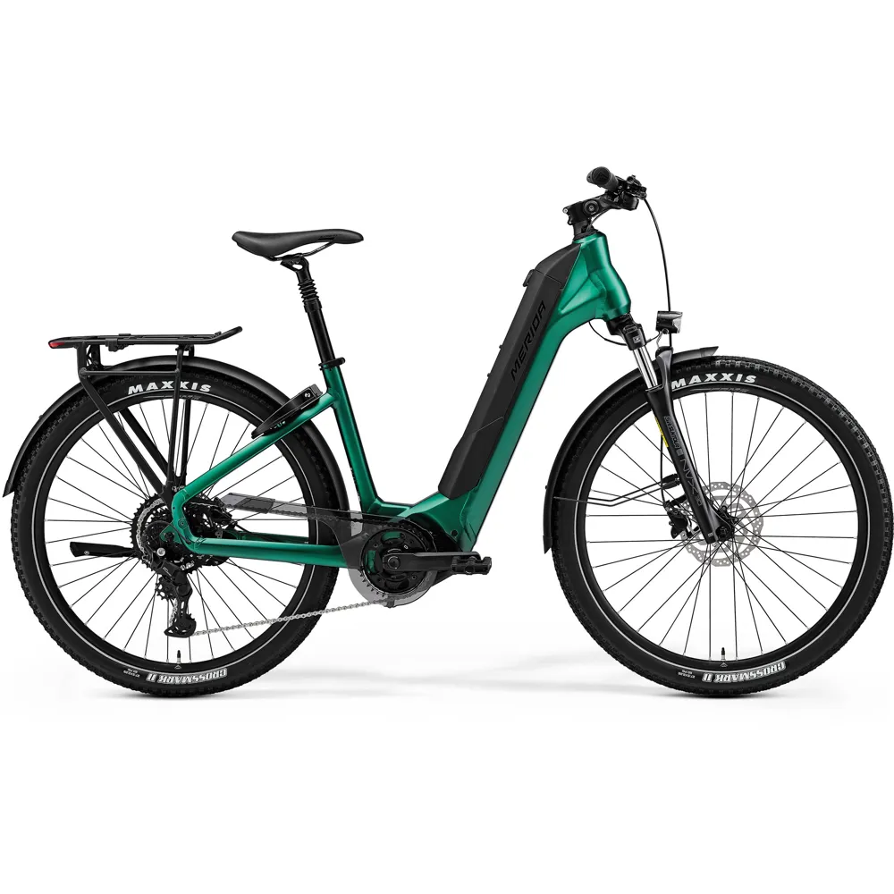 uPRISE Bikes Merida eSpresso CC 400 EQ 2024 Electric Hybrid Bike - Green/Black | Price match, 365 day return s, 18-Month Warranty, Finance Available & Free UK Delivery