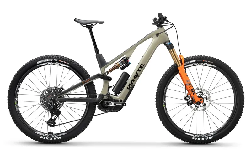 Whyte E-Lyte 150 Works 29er 2025 Electric Mountain Bike - Gloss Olive