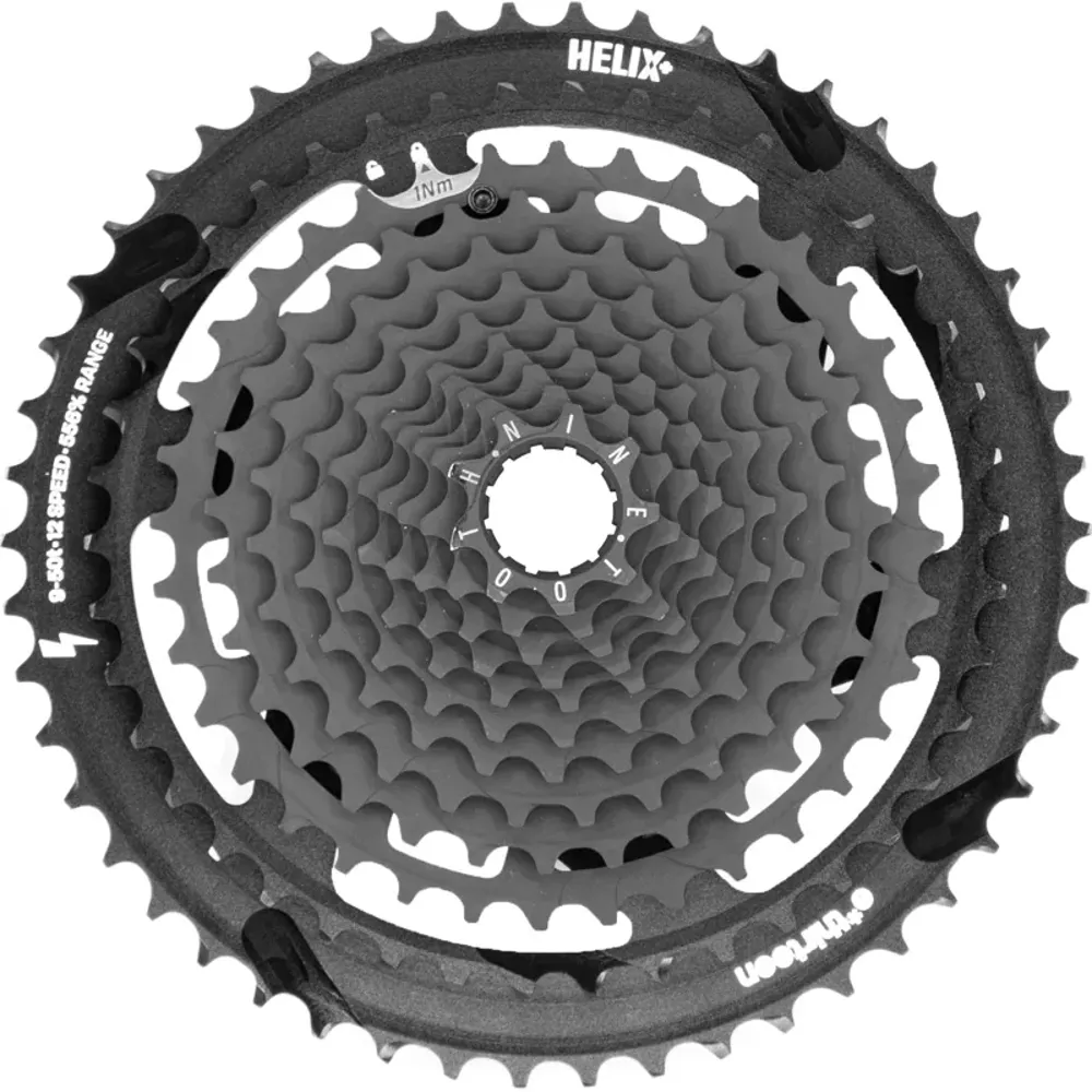 uPRISE Bikes E*Thirteen E-Thirteen Helix Plus 12-Speed 9-50T Cassette - Black | Price match, 365 day return s, 18-Month Warranty, Finance Available & Free UK Delivery