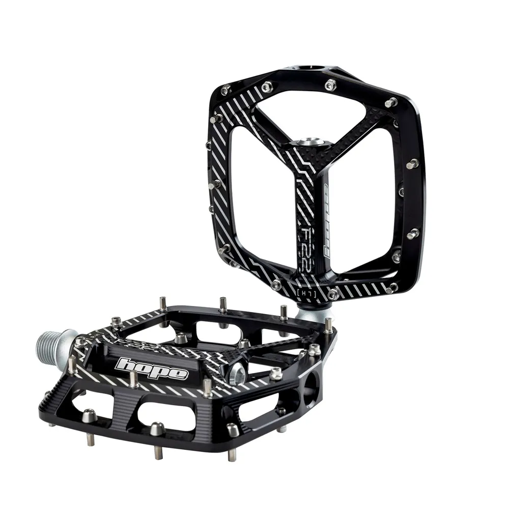 uPRISE Bikes Hope F22 Flat MTB Pedals - Black | Price match, 365 day return s, 18-Month Warranty, Finance Available & Free UK Delivery