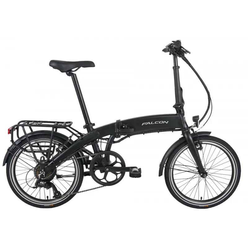 Falcon Flow 2024 Electric Folding Bike - Black