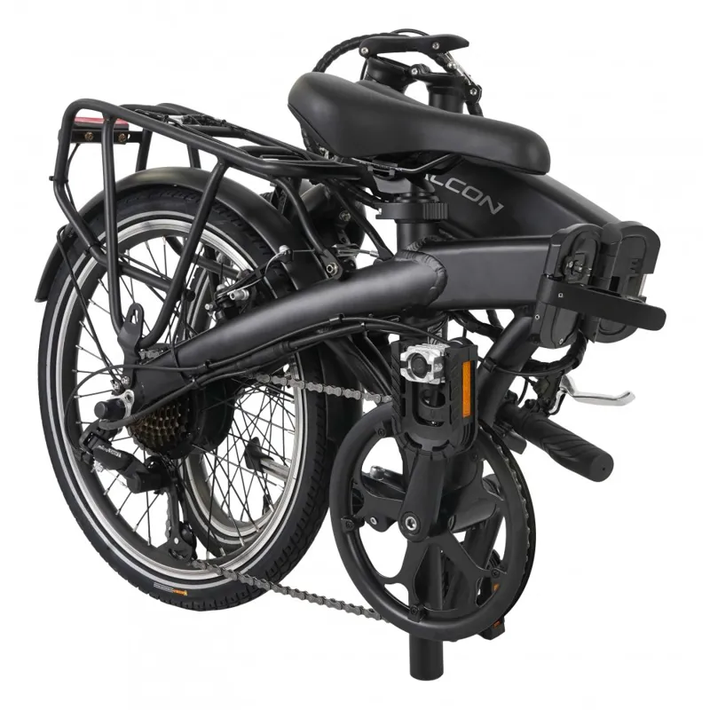 Falcon Flow 2024 Electric Folding Bike - Black-2