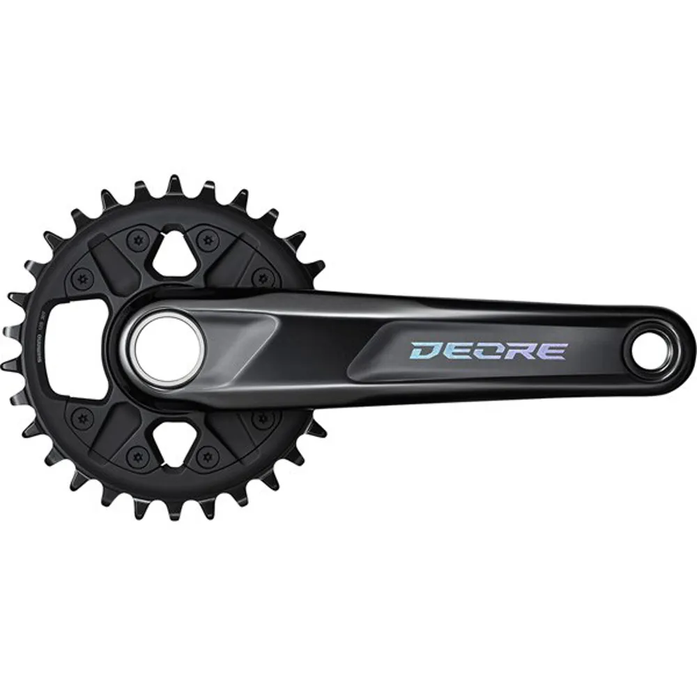 uPRISE Bikes Shimano FC-M6100 Deore 12-speed 52mm Chainline Chainset - Black | Price match, 365 day return s, 18-Month Warranty, Finance Available & Free UK Delivery