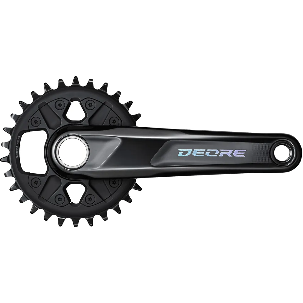 uPRISE Bikes Shimano FC-M6100 Deore 12-speed 56.5mm Chainline Chainset - Black | Price match, 365 day return s, 18-Month Warranty, Finance Available & Free UK Delivery