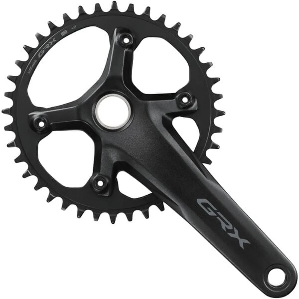 uPRISE Bikes Shimano GRX FC-RX610 Chainset 40T Single 12-speed 2 Piece - 175mm | Price match, 365 day return s, 18-Month Warranty, Finance Available & Free UK Delivery