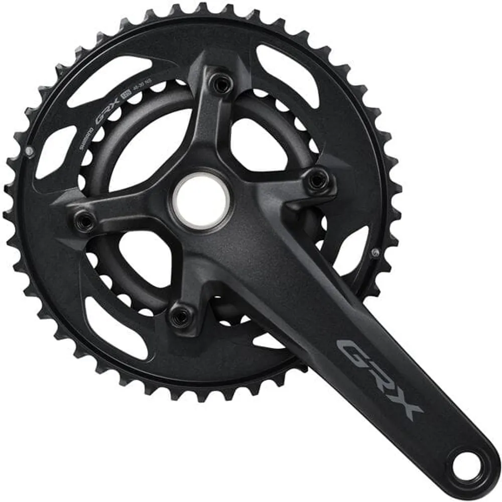 uPRISE Bikes Shimano GRX FC-RX610 Chainset 46/30 - Double 12-speed - 2 Piece - 175mm | Price match, 365 day return s, 18-Month Warranty, Finance Available & Free UK Delivery