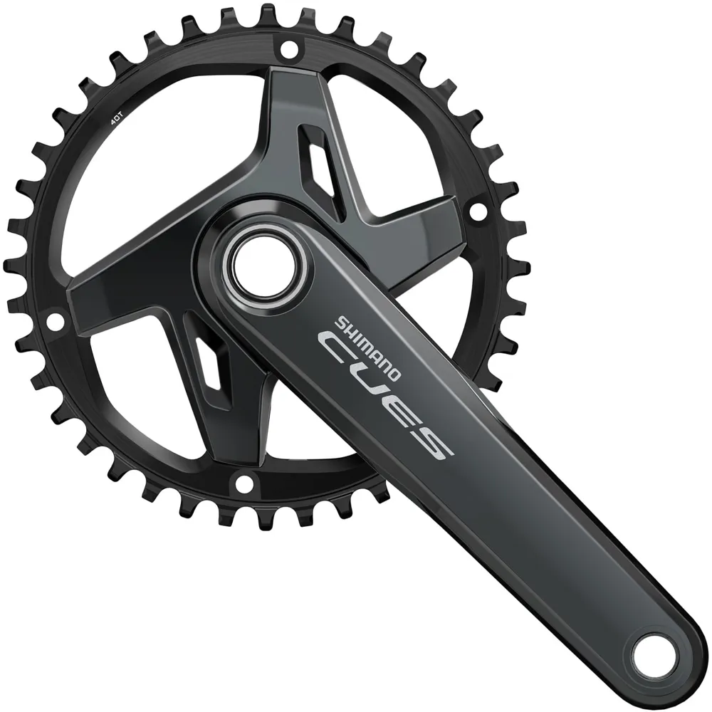 uPRISE Bikes Shimano FC-U8000 CUES HollowTech II chainset for 9/10/11-Speed - Black | Price match, 365 day return s, 18-Month Warranty, Finance Available & Free UK Delivery