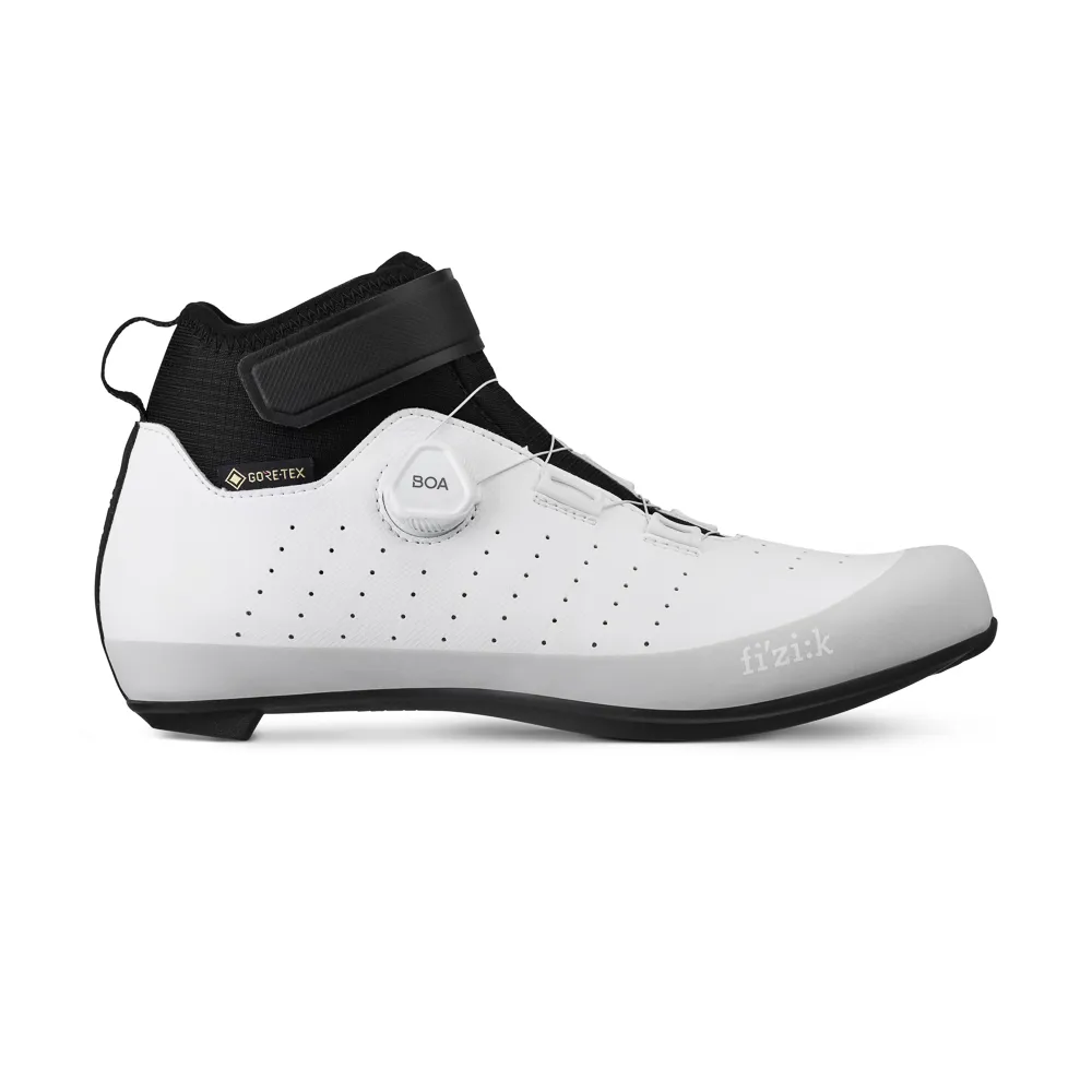 uPRISE Bikes Fizik Tempo Artica R5 GTX Winter Road Boots - White | Price match, 365 day return s, 18-Month Warranty, Finance Available & Free UK Delivery