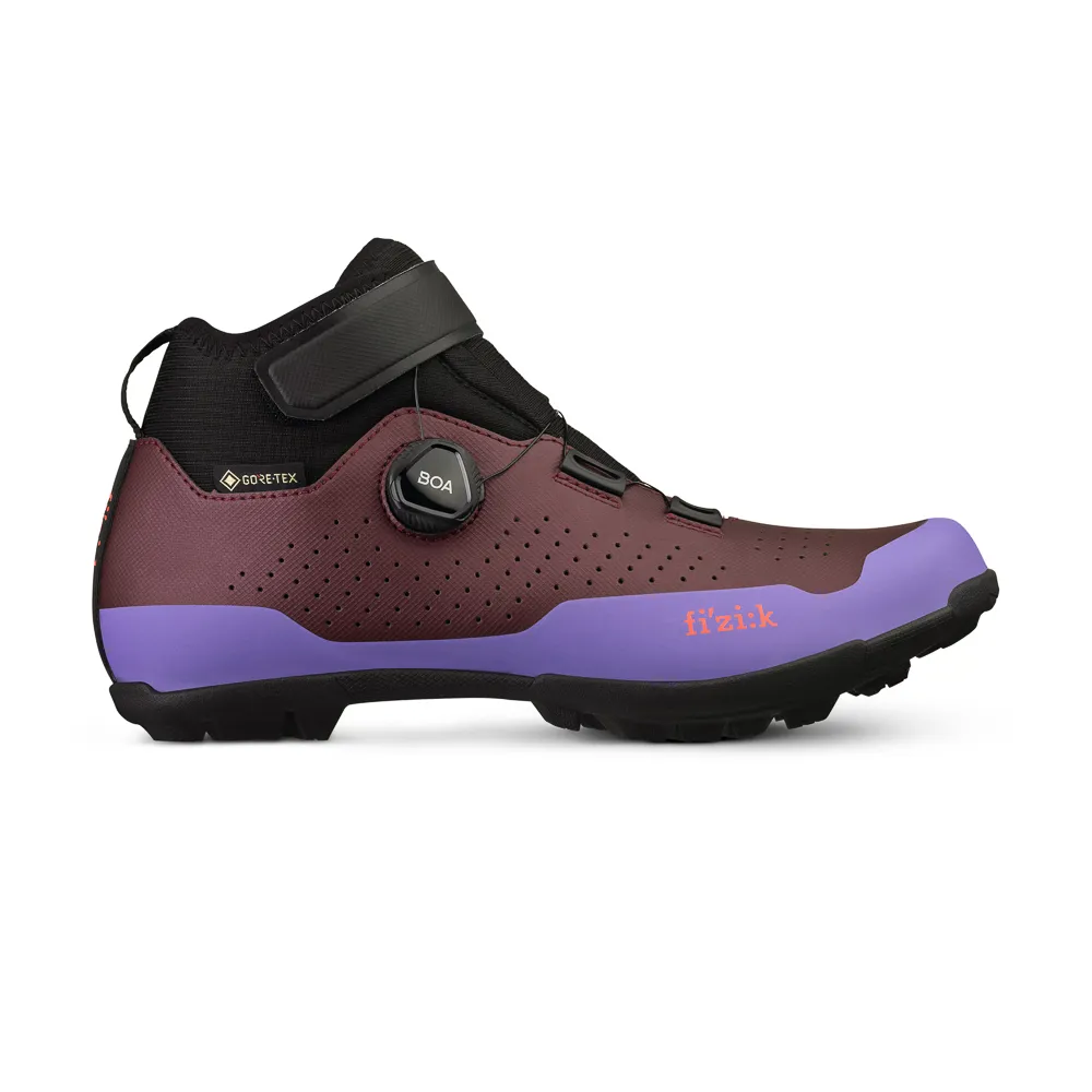 uPRISE Bikes Fizik Terra Artica X5 GTX Winter MTB Boots - Purple | Price match, 365 day return s, 18-Month Warranty, Finance Available & Free UK Delivery