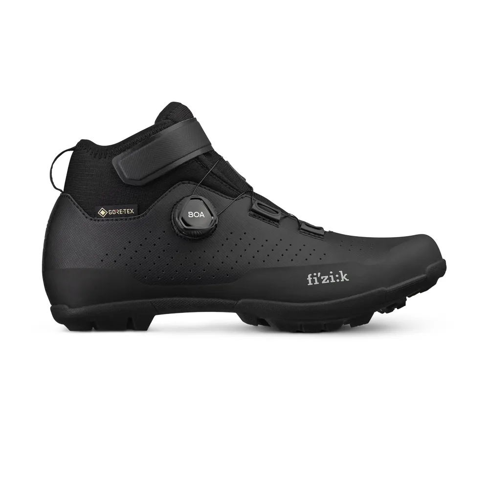 uPRISE Bikes Fizik Terra Artica X5 GTX Winter MTB Boots - Black | Price match, 365 day return s, 18-Month Warranty, Finance Available & Free UK Delivery