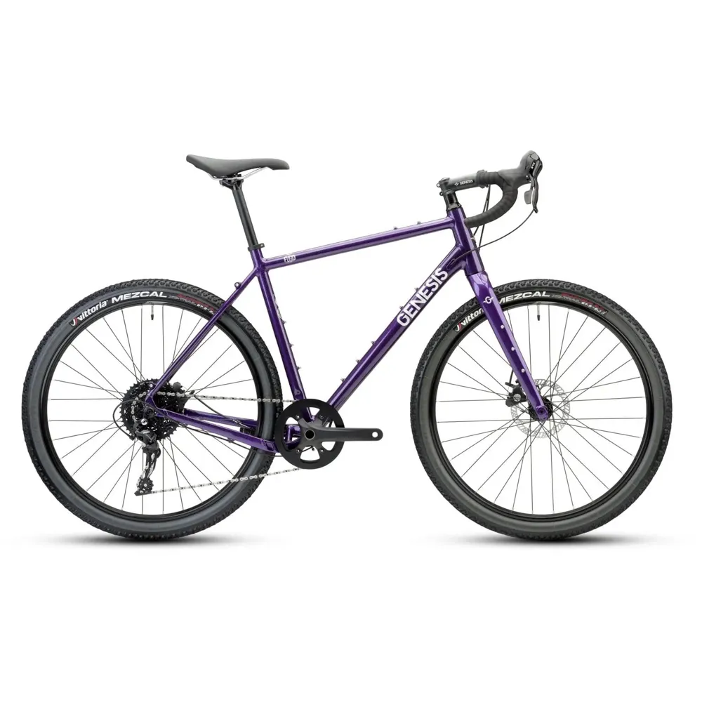 uPRISE Bikes Genesis Fugio 10 2024 Gravel Road Bike - Purple | Price match, 365 day return s, 18-Month Warranty, Finance Available & Free UK Delivery