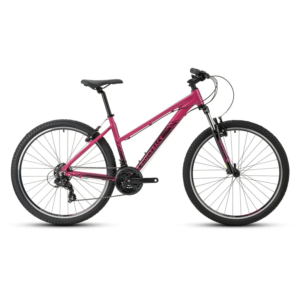 uPRISE Bikes Ridgeback Terrain 2 27.5 inch 2025 Women's Hardtail Mountain Bike - Plum | Price match, 365 day return s, 18-Month Warranty, Finance Available & Free UK Delivery