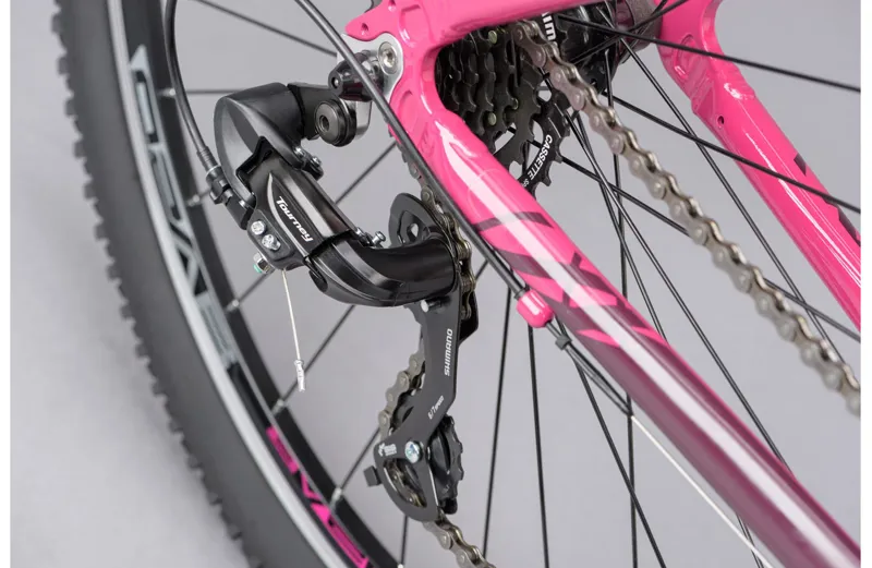 Ridgeback Terrain 2 27.5 inch 2025 Women's Hardtail Mountain Bike - Plum-4