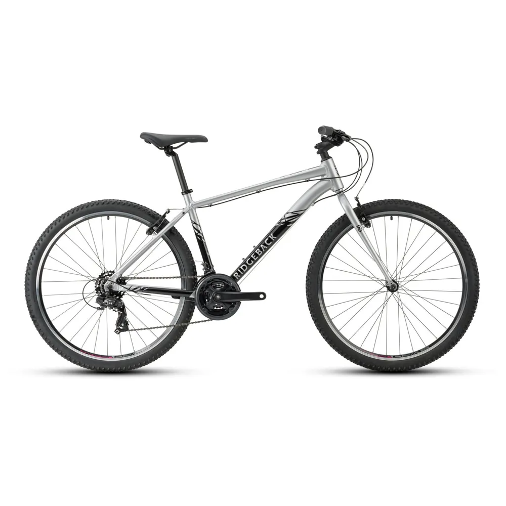 uPRISE Bikes Ridgeback Terrain 1 27.5 inch 2025 Rigid Mountain Bike - Silver | Price match, 365 day return s, 18-Month Warranty, Finance Available & Free UK Delivery