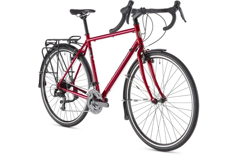 Ridgeback Voyage 2025 Touring Road Bike - Ruby Red-1