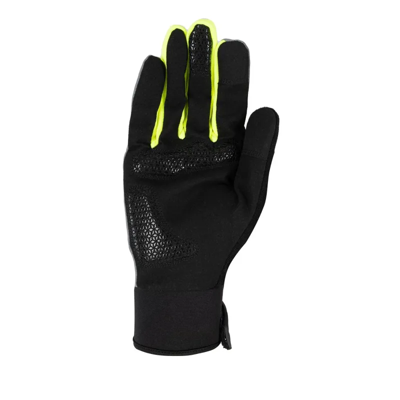 Oxford Bright 2.0 Long Finger Windproof Cycling Gloves - Black-1