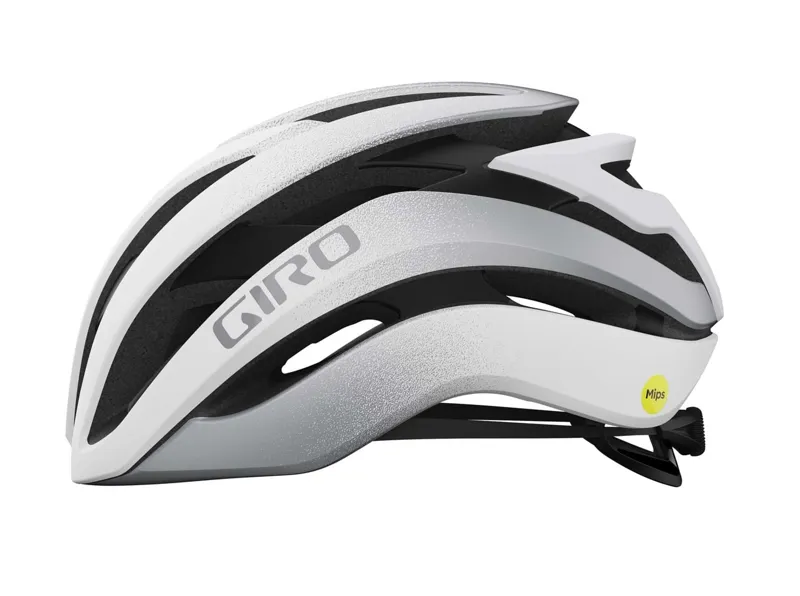 Giro Cielo MIPS Road Helmet - White/Silver Fade-1