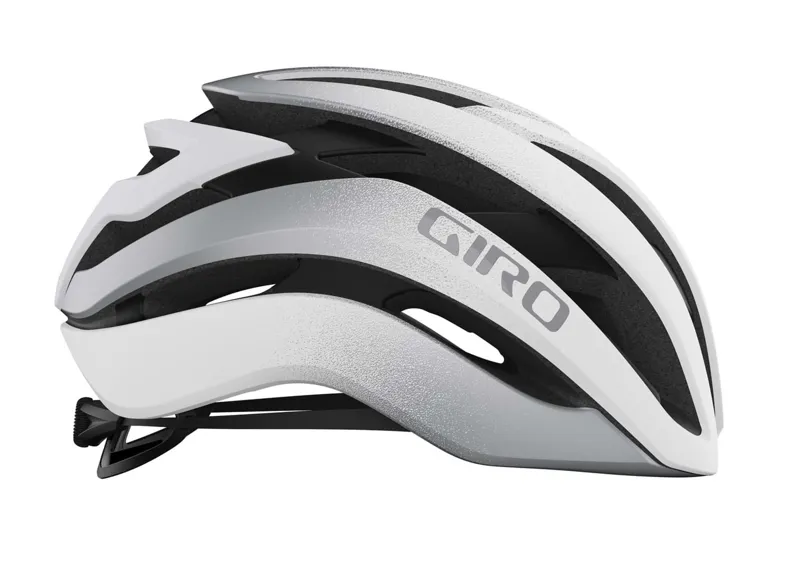 Giro Cielo MIPS Road Helmet - White/Silver Fade-3