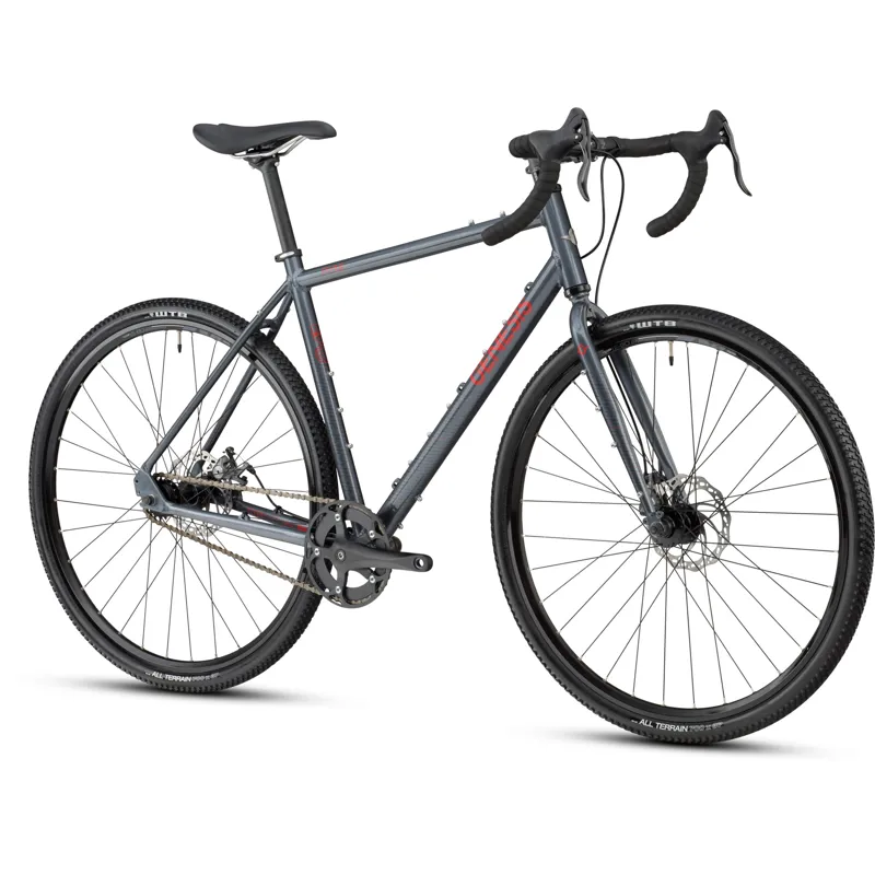 Genesis Flyer Single Speed Road Bike - Grey-1
