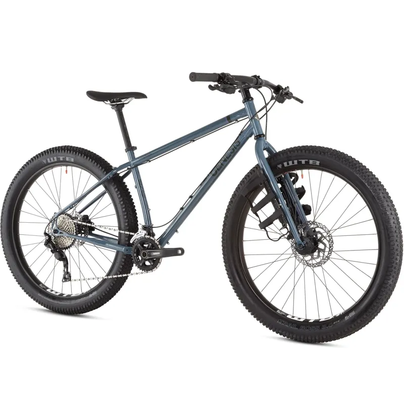 Genesis Longitude 27.5 Rigid Steel Adventure Mountain Bike - Blue-1