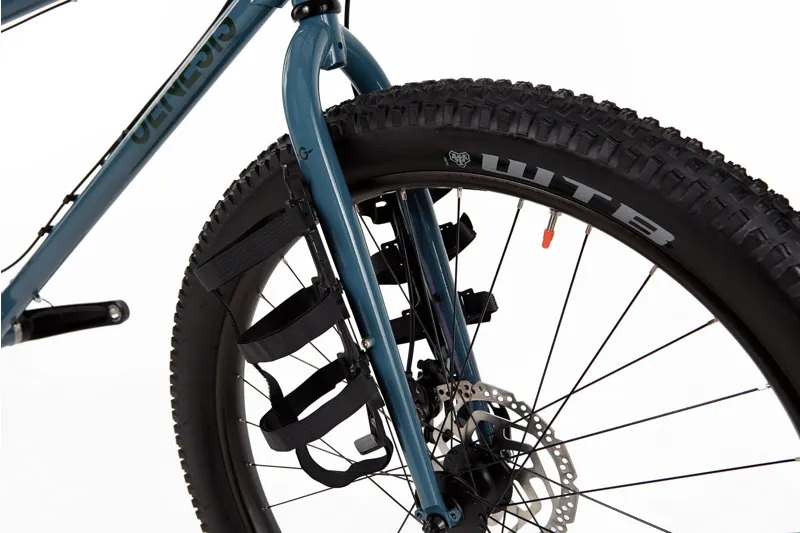 Genesis Longitude 27.5 Rigid Steel Adventure Mountain Bike - Blue-5